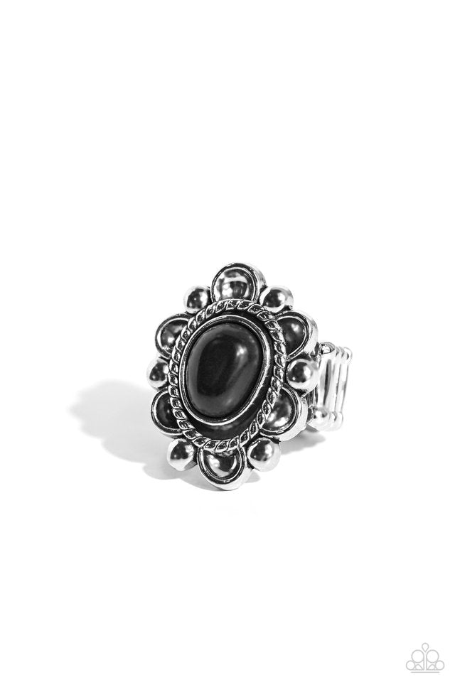 ​Desert Prairie - Black - Paparazzi Ring Image