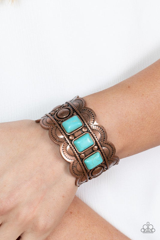 ​Rio Rancho Retreat - Copper - Paparazzi Bracelet Image