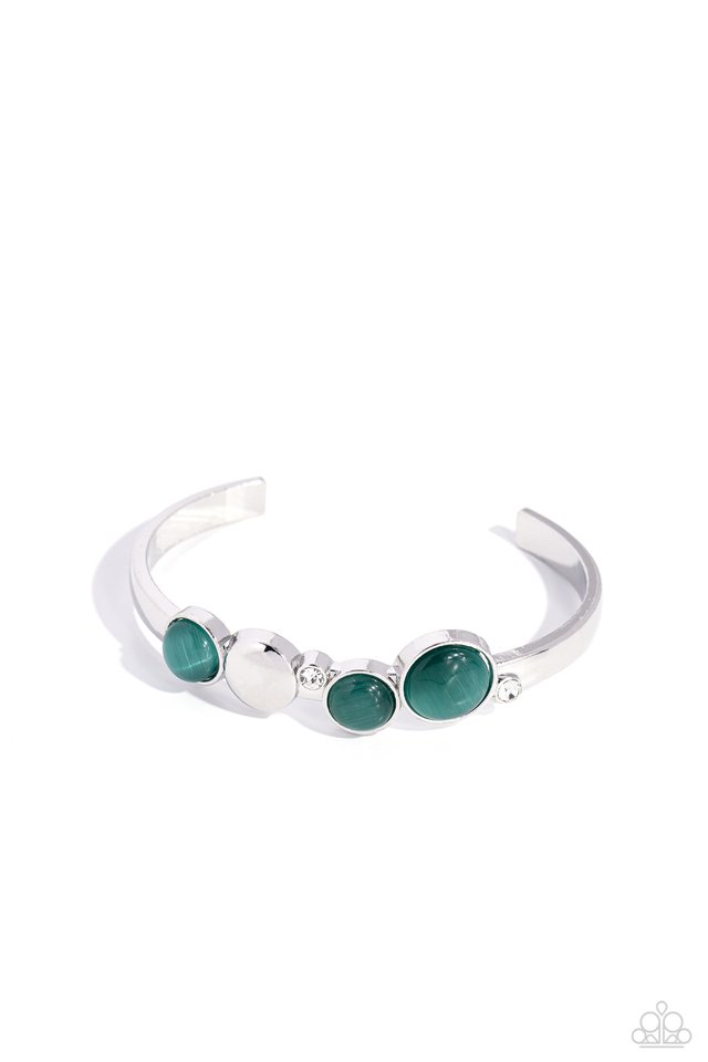 Elegant Escapade - Green - Paparazzi Bracelet Image
