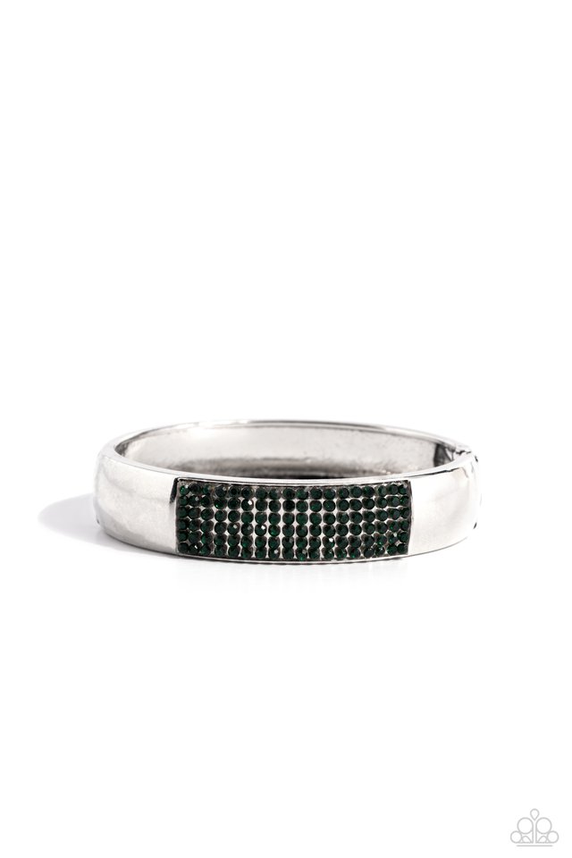 Record-Breaking Bling - Green - Paparazzi Bracelet Image