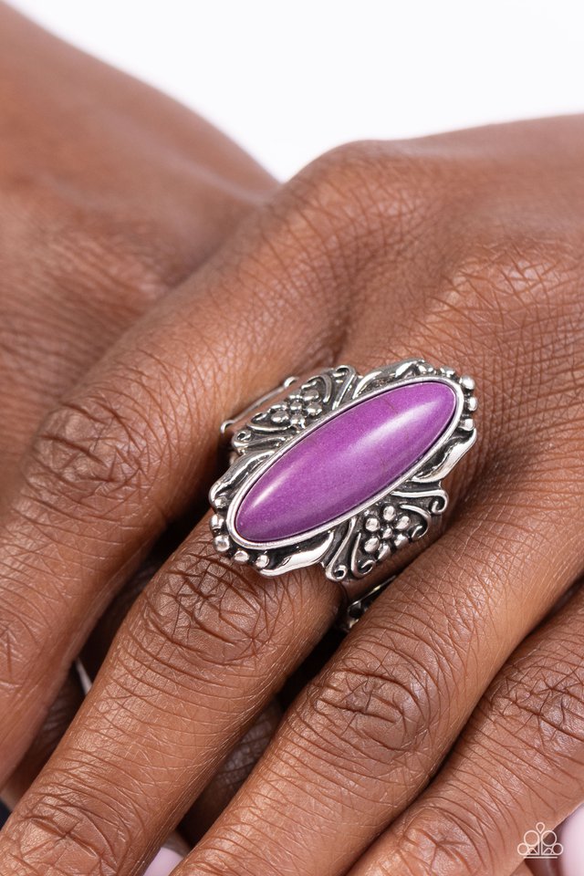 Dreamy Desertscape - Purple - Paparazzi Ring Image