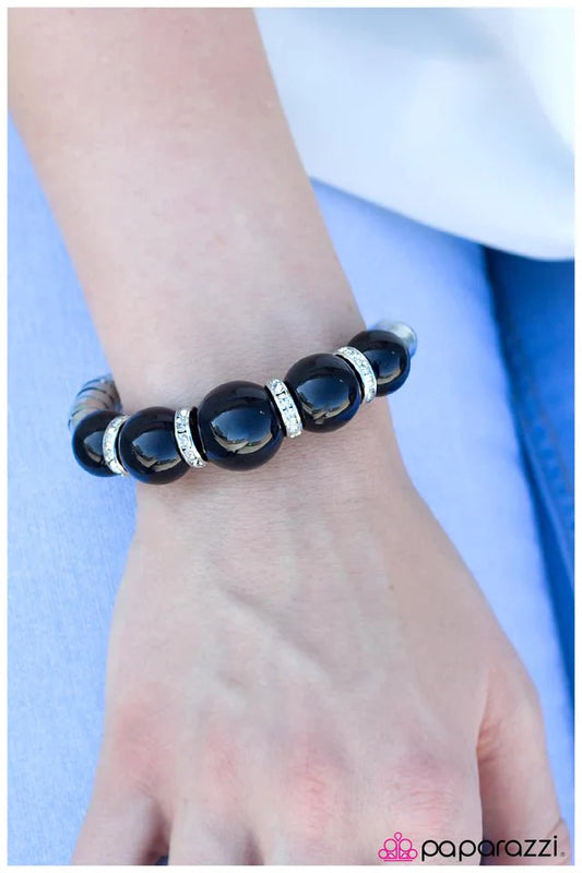 Paparazzi Bracelet ~ The Muse - Black