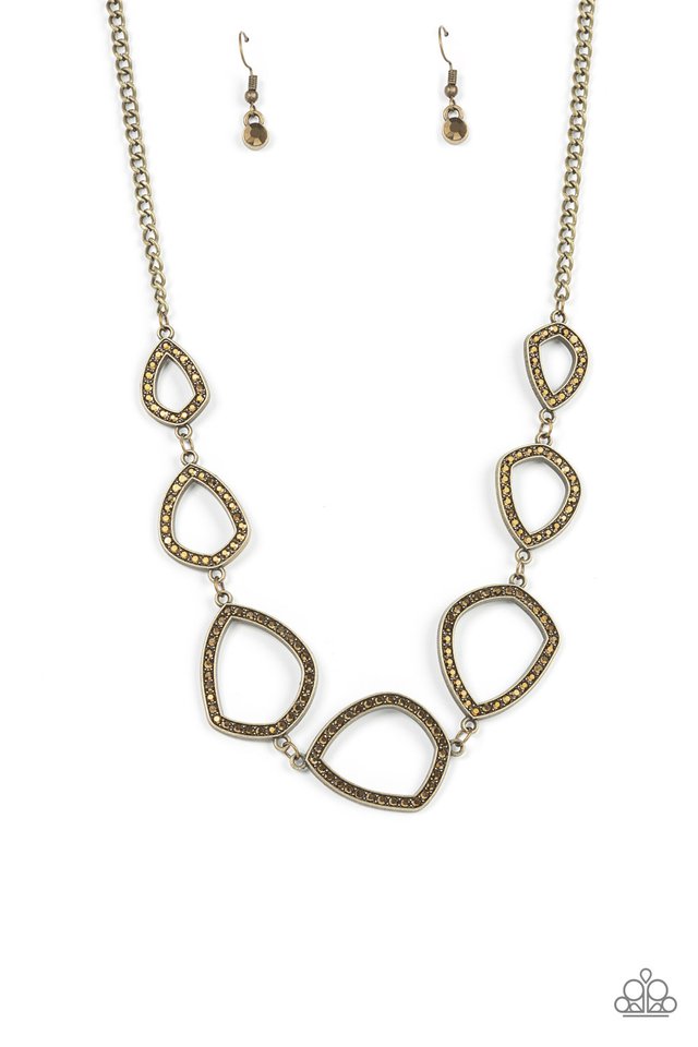 The Real Deal - Brass - Paparazzi Necklace Image