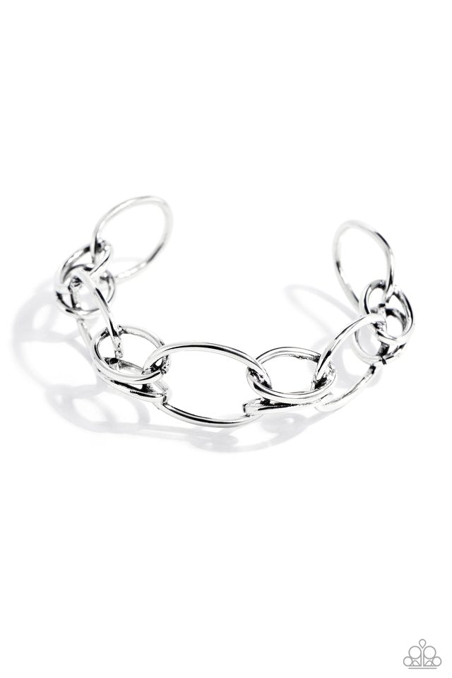 ​LINK or Swim - Silver - Paparazzi Bracelet Image