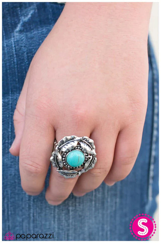 Paparazzi Ring ~ One With Nature - Blue