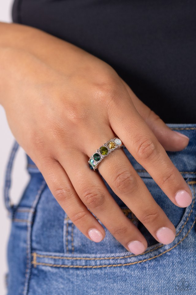 Taming Twilight - Green - Paparazzi Ring Image