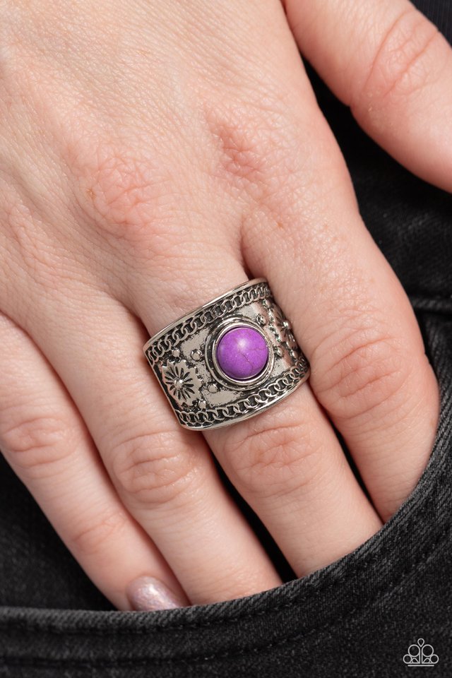 HAVEN-Sent - Purple - Paparazzi Ring Image