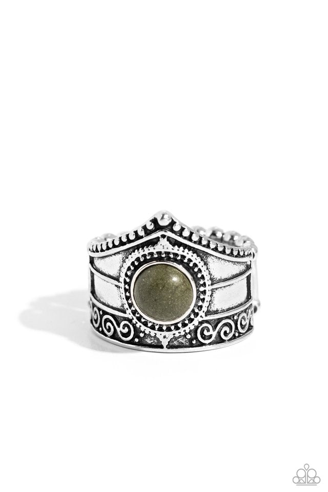 Highland Plains - Green - Paparazzi Ring Image