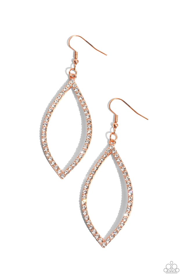 Prosperous Prospects - Copper - Paparazzi Earring Image