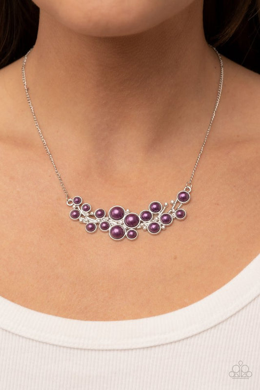 My Yacht or Yours? - Purple - Paparazzi Necklace Image