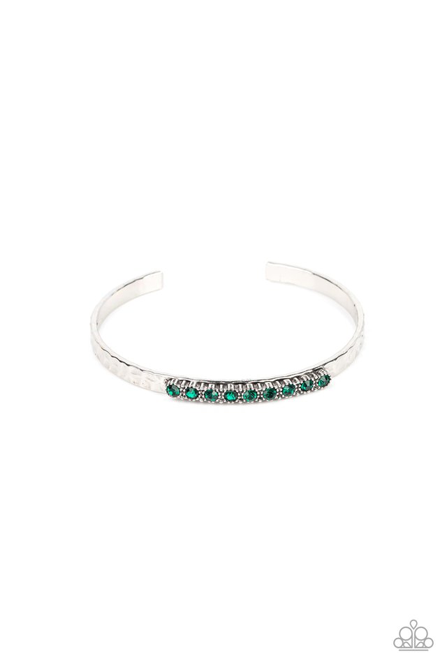 Gives Me the SHIMMERS - Green - Paparazzi Bracelet Image