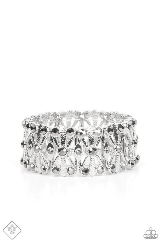 Paparazzi Bracelet ~ Thematic Twinkle - Silver