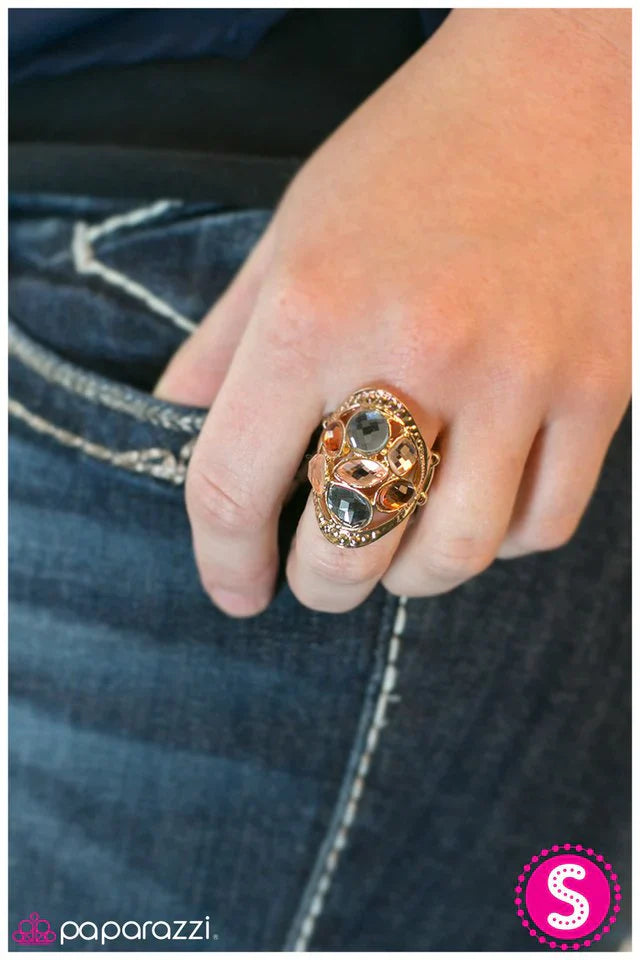 Paparazzi Ring ~ Buried Treasure - Gold