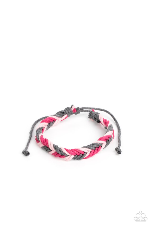 Travel Mode - Pink - Paparazzi Bracelet Image