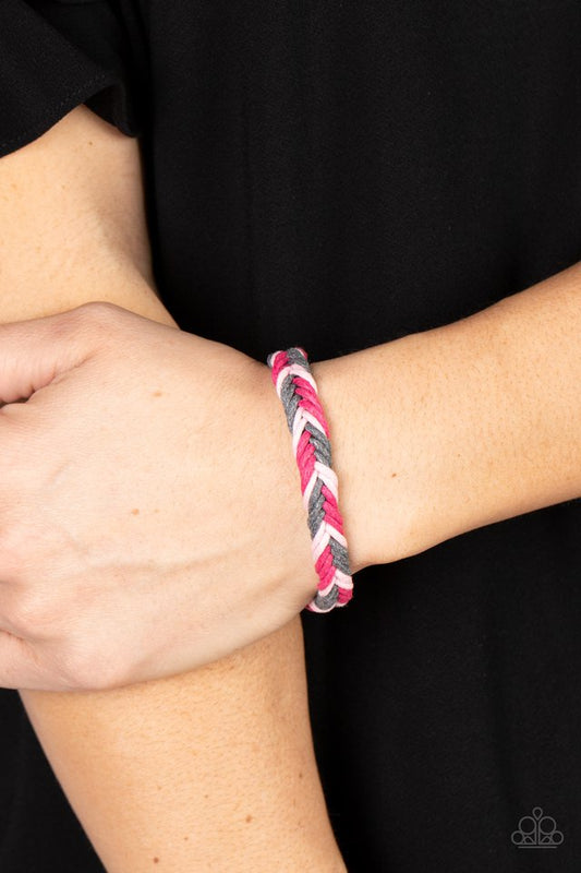 Travel Mode - Pink - Paparazzi Bracelet Image