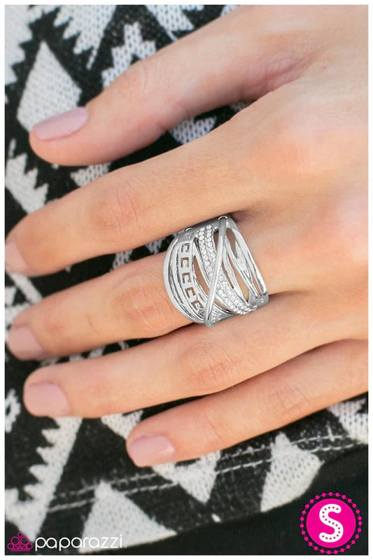 Paparazzi Ring ~ The Chevelle - White