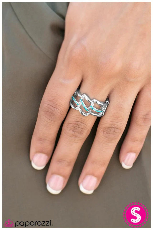 Paparazzi Ring ~ Ladies Night - Blue