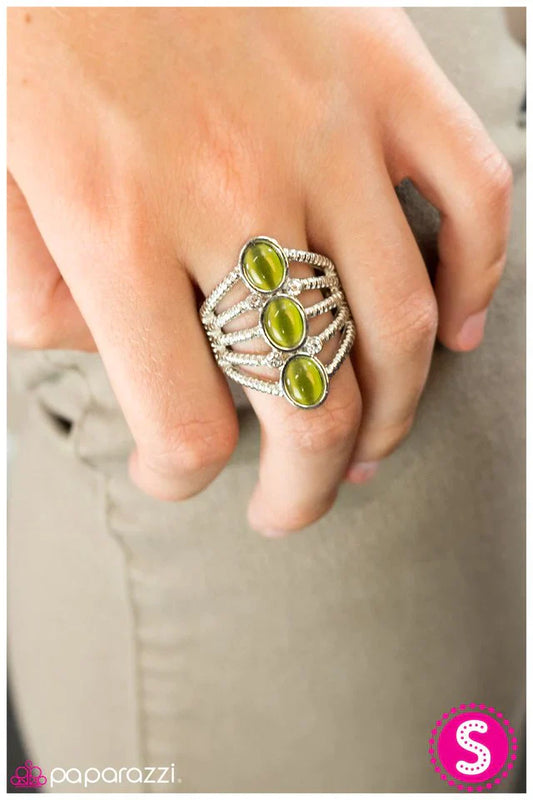 Paparazzi Ring ~ Grand Slam - Green