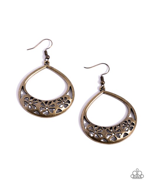 Island Ambrosia - Paparazzi Earring Image