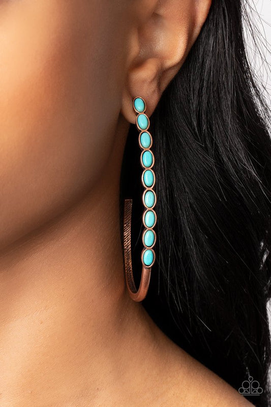 Artisan Soul - Copper - Paparazzi Earring Image