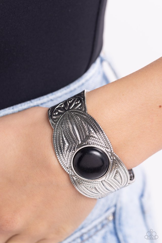 Western Odyssey - Black - Paparazzi Bracelet Image