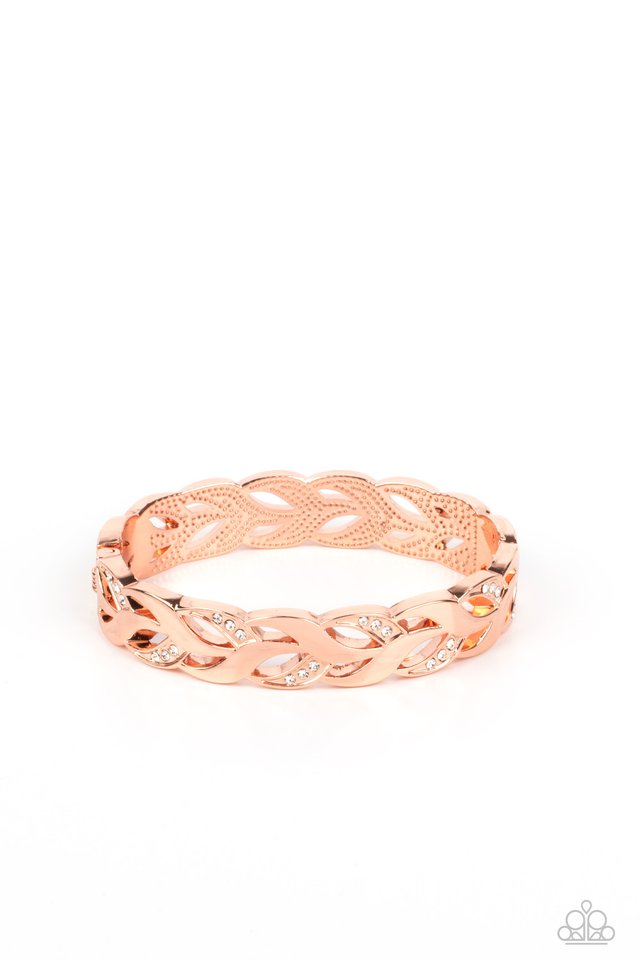 Editor-in-LEAF - Copper - Paparazzi Bracelet Image