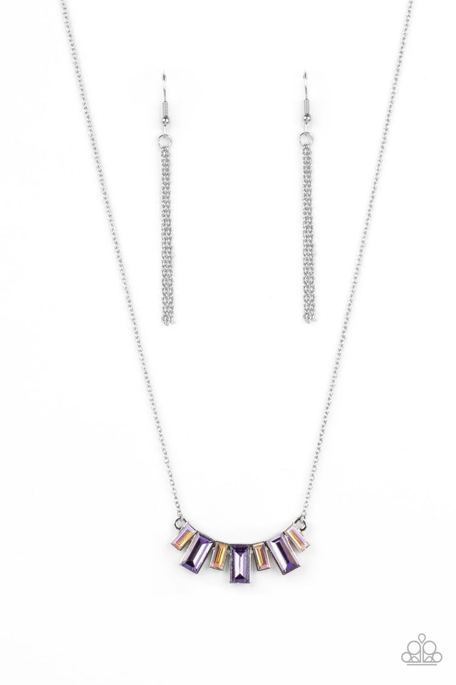 Hype Girl Glamour - Purple - Paparazzi Necklace Image