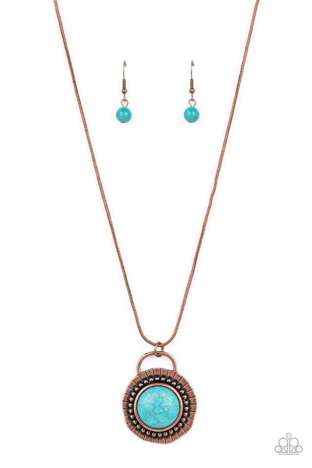 New Age Nomad - Copper - Paparazzi Necklace Image