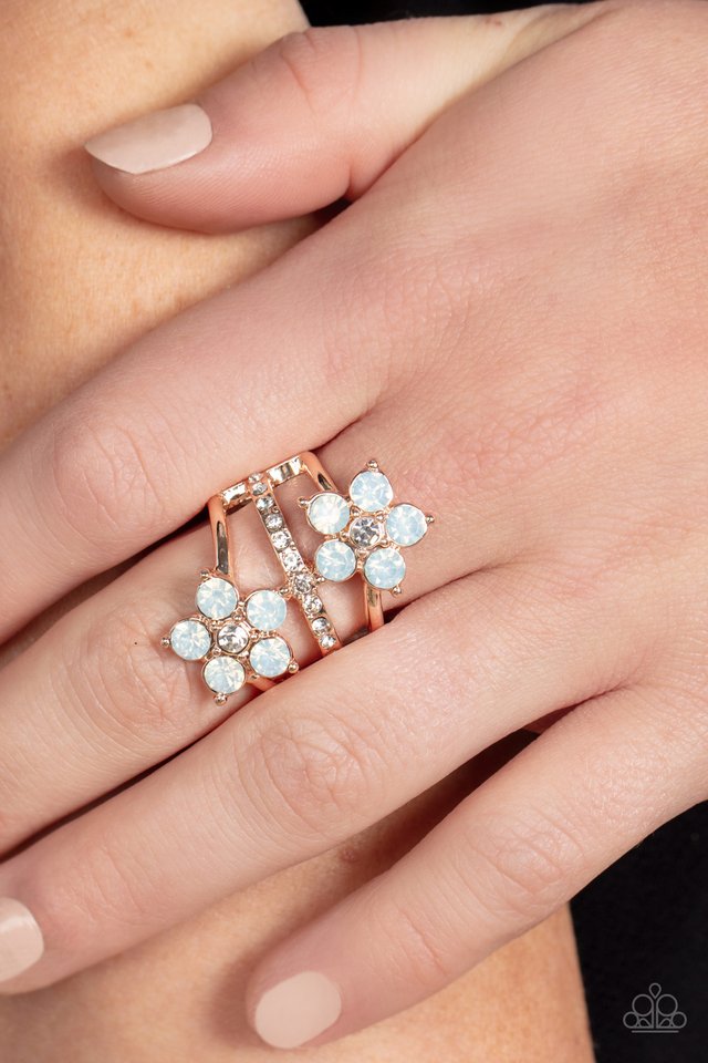 Precious Petals - Rose Gold - Paparazzi Ring Image