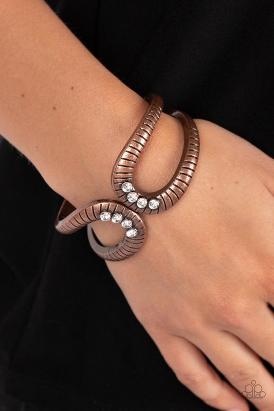 Desert Prosperity - Copper - Paparazzi Bracelet Image