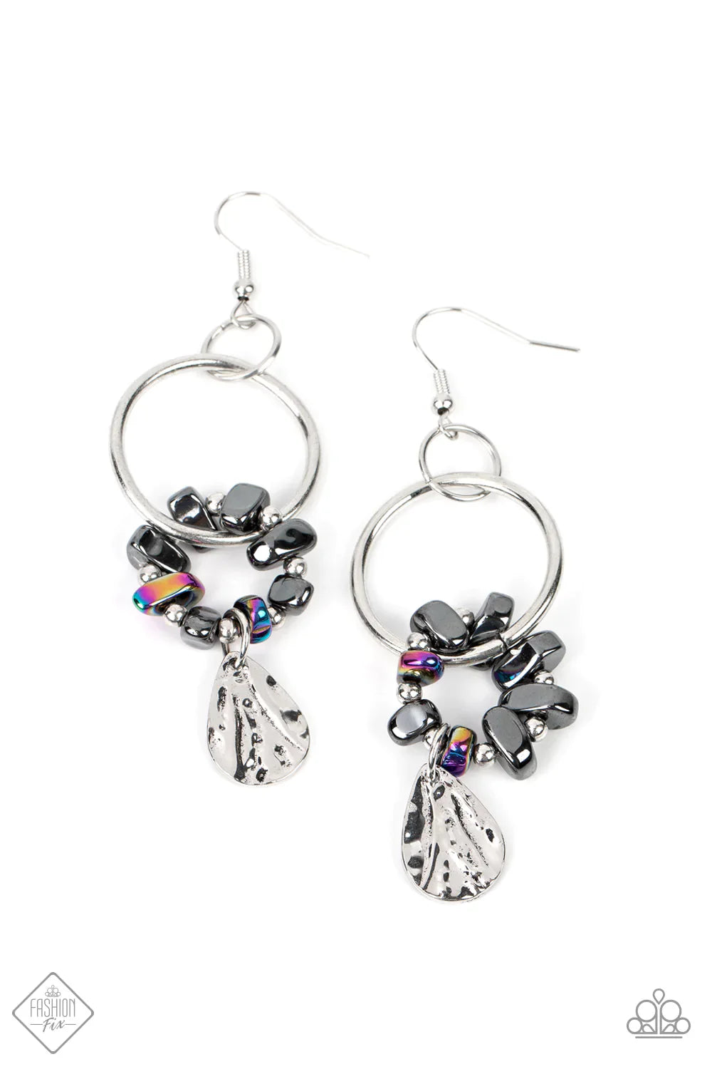 Paparazzi Earring ~ Fossil Flair - Multi