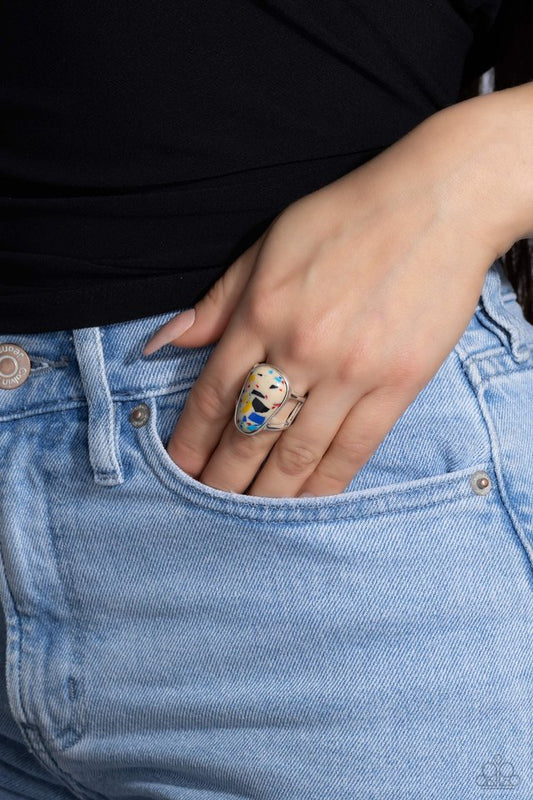 Bodacious Babe - Yellow - Paparazzi Ring Image