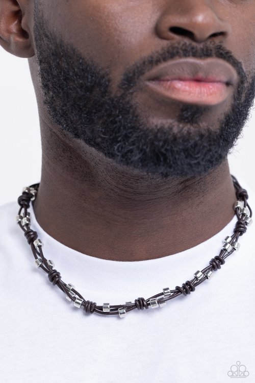 Braided Brawl - Paparazzi Necklace Image