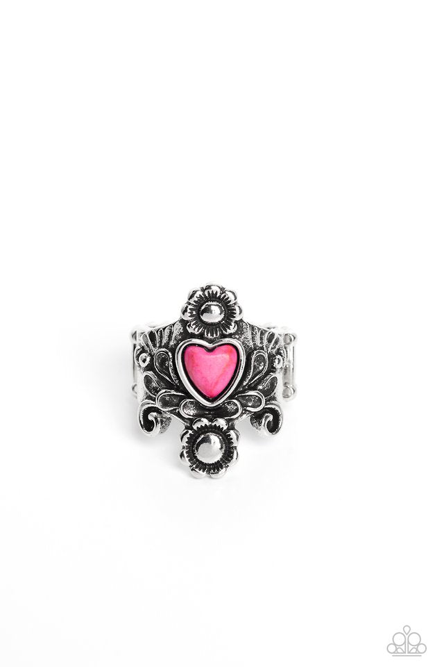 Trailblazing Tribute - Pink - Paparazzi Ring Image