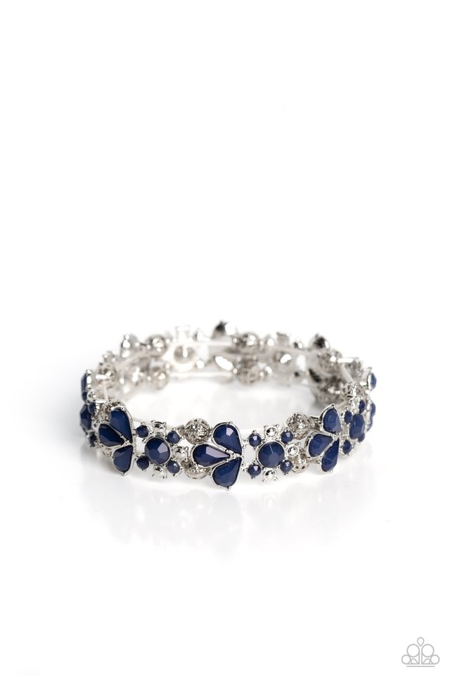 Teasing Torrent - Blue - Paparazzi Bracelet Image