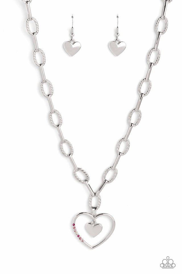 Refulgent Romance - Pink - Paparazzi Necklace Image