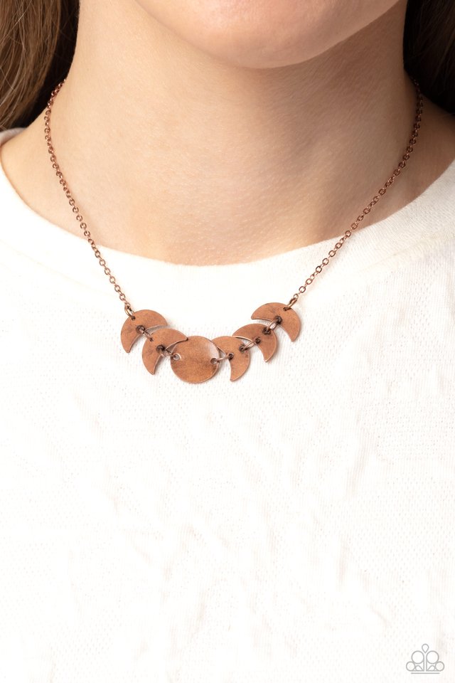 LUNAR Has It - Copper - Paparazzi Necklace Image