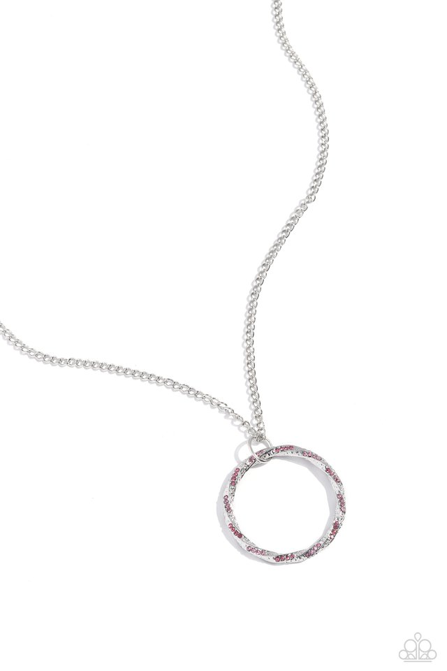 RING It Back - Pink - Paparazzi Necklace Image