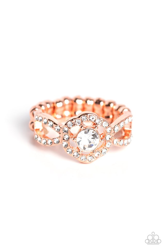 Will FLOWER - Copper - Paparazzi Ring Image