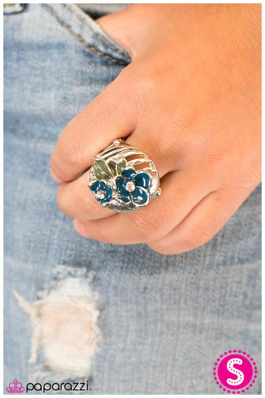 Paparazzi Ring ~ Atlantis - Blue