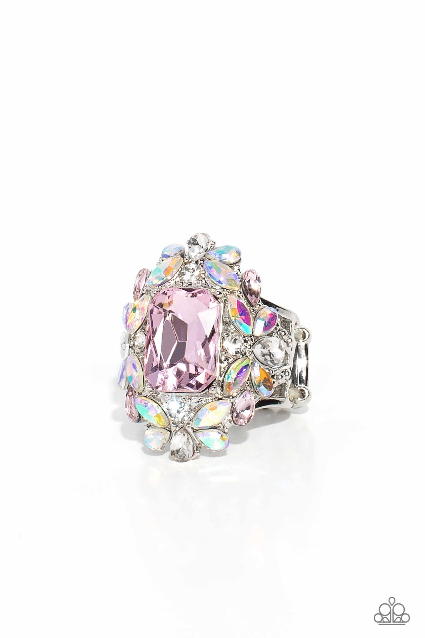 Paparazzi Ring ~ Dynamic Diadem - Pink