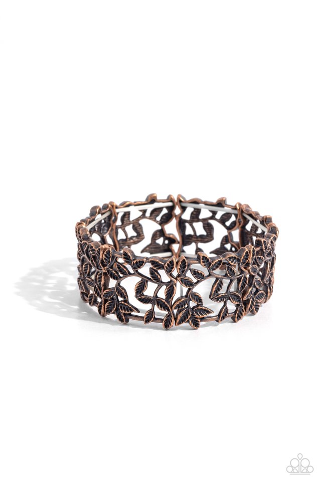 Whose VINE Is It Anyway? - Copper - Paparazzi Bracelet Image