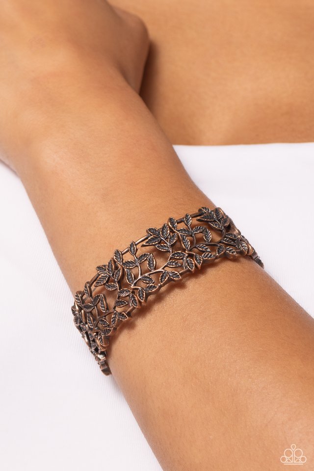 Whose VINE Is It Anyway? - Copper - Paparazzi Bracelet Image