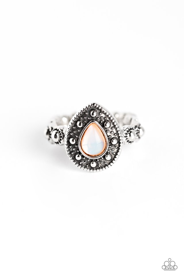 Opera Showcase - Orange - Paparazzi Ring Image