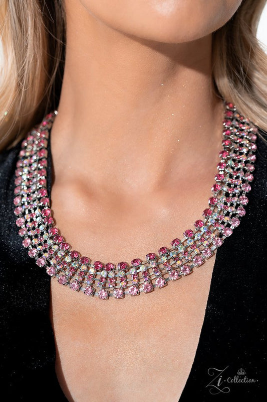 Flirtatious - Pink - Paparazzi Necklace Image