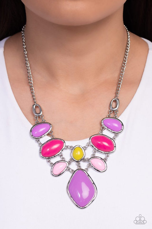 Dreamily Decked Out - Multi - Paparazzi Necklace Image