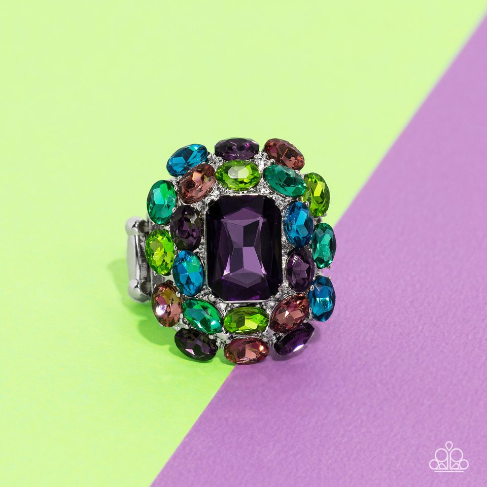 Perfectly Park Avenue - Purple - Paparazzi Ring Image