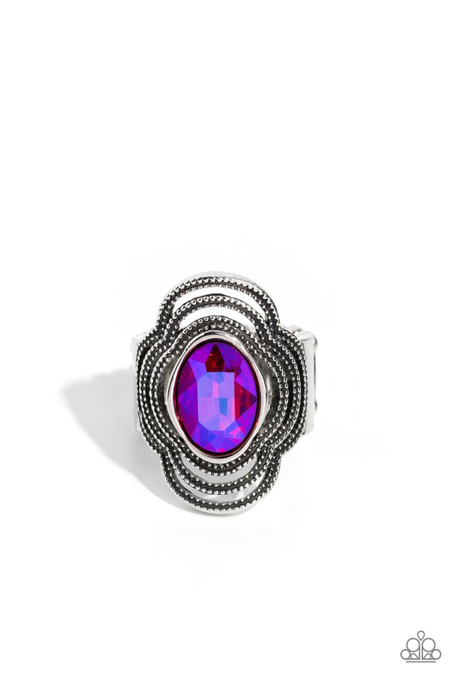 Entrancing Edge - Pink - Paparazzi Ring Image