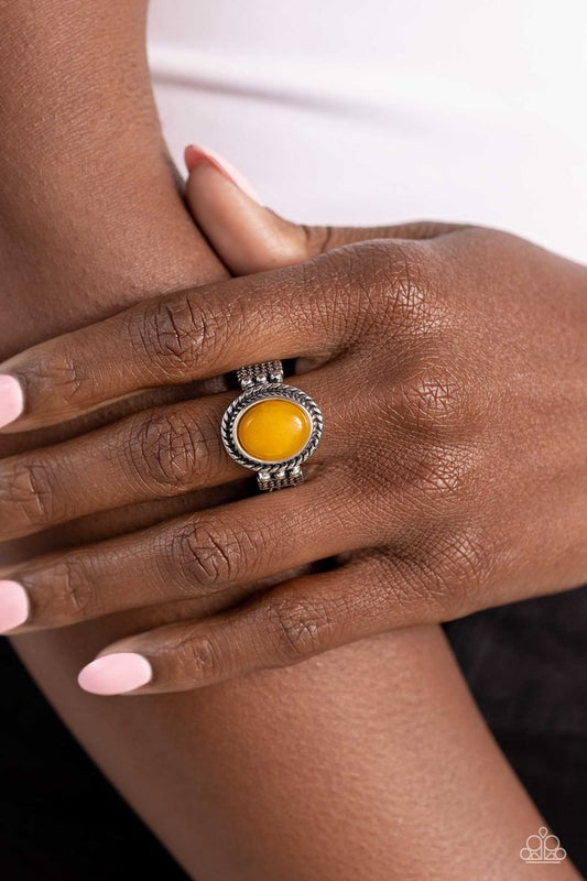 Ranch Ready - Yellow - Paparazzi Ring Image