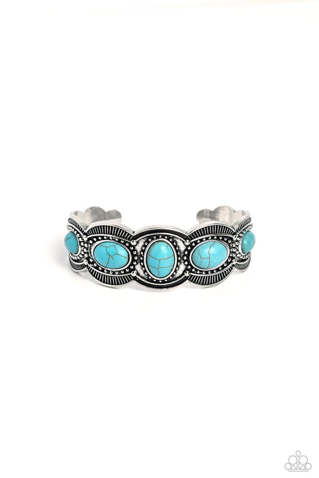 World Traveler - Blue - Paparazzi Bracelet Image